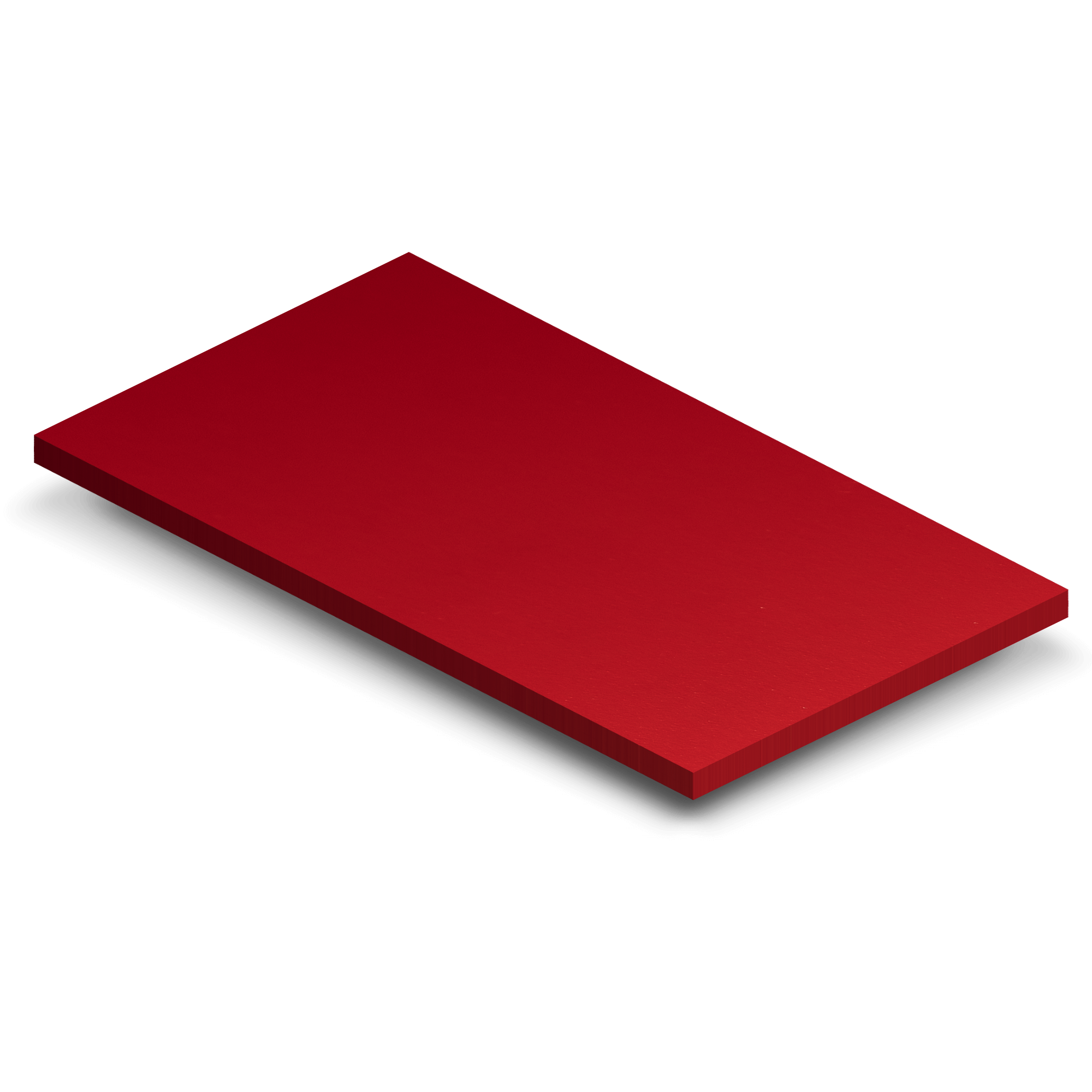 3 x 5 Red Matte Sample (CS-RM)