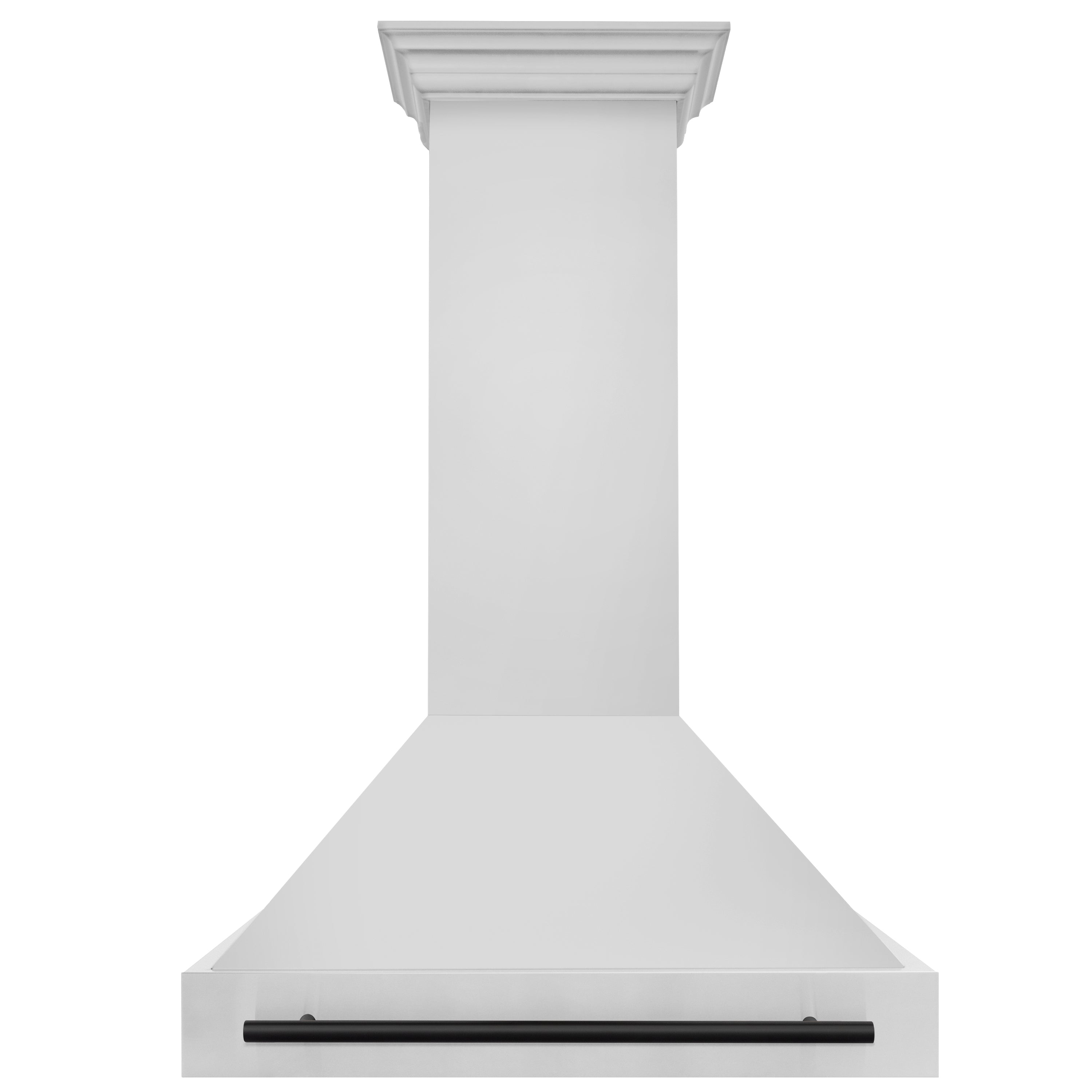 ZLINE 36" Autograph Edition Stainless Steel Range Hood with Stainless Steel Shell and Matte Black Handle (8654STZ-36-MB)