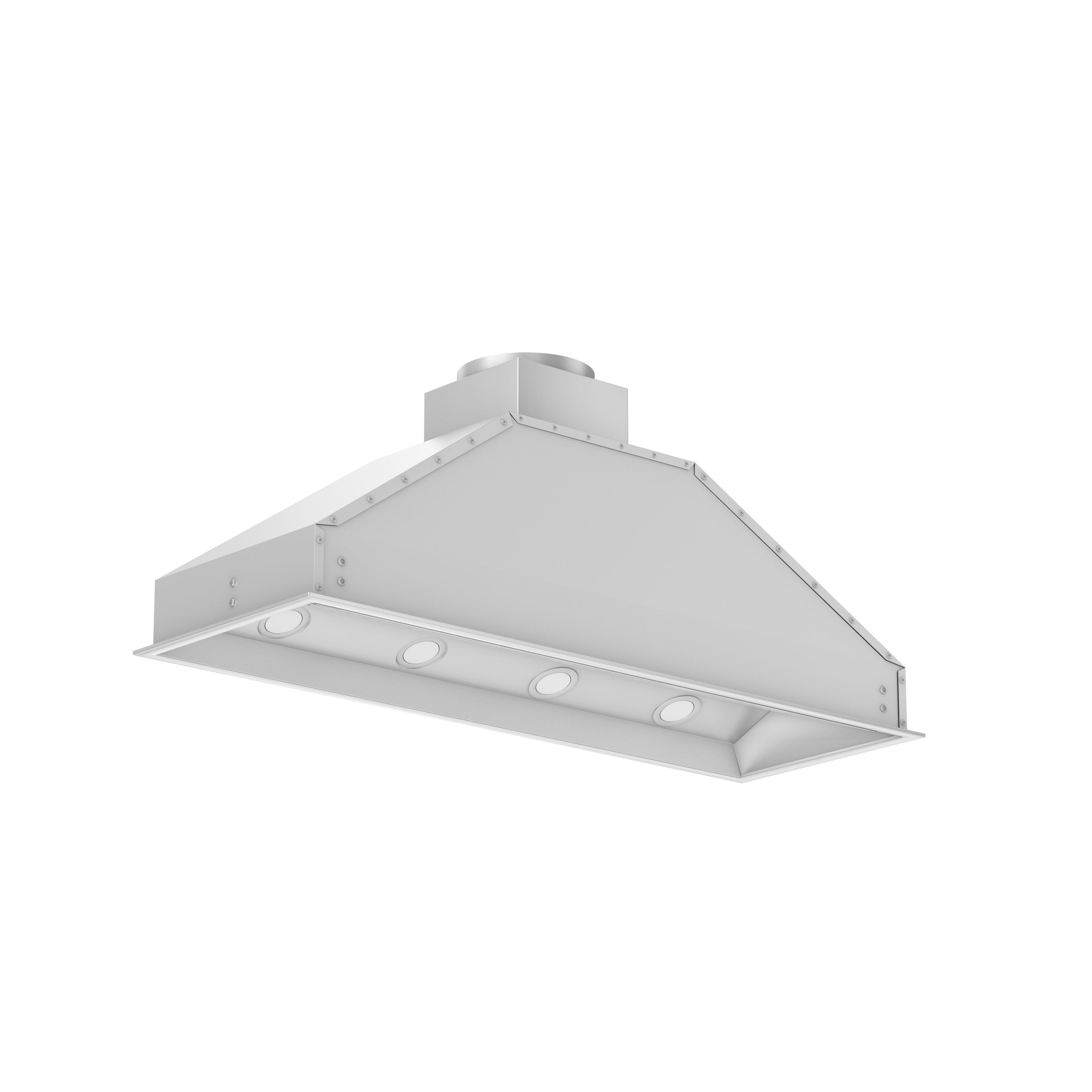 ZLINE 46" Ducted Wall Mount Range Hood Insert in Outdoor Approved Stainless Steel (695-304-46)