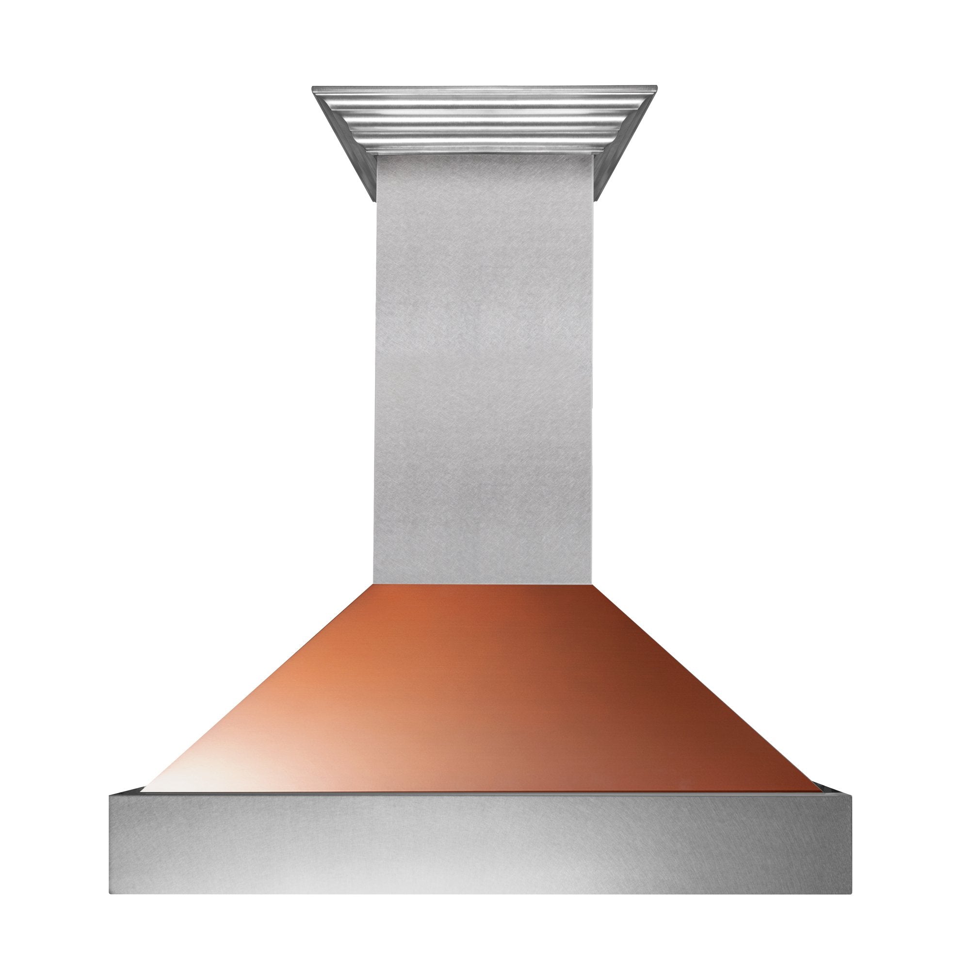 30" Ducted Fingerprint Resistant Stainless Steel Range Hood with Copper Shell (8654C-30)