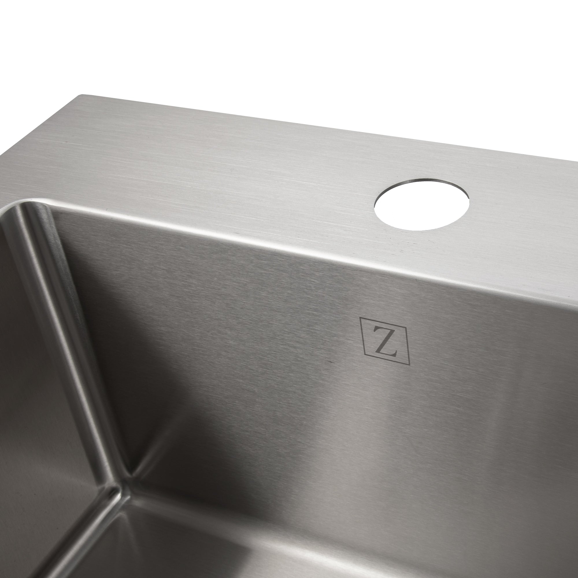 ZLINE 15" Donner Topmount Single Bowl Bar Kitchen Sink in Stainless Steel (STS-15)