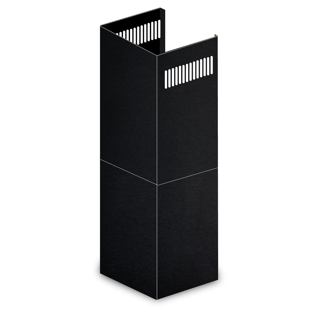ZLINE 2-36" Chimney Extensions for 10 ft. to 12 ft. Ceilings in Black Stainless (2PCEXT-BSKBN)