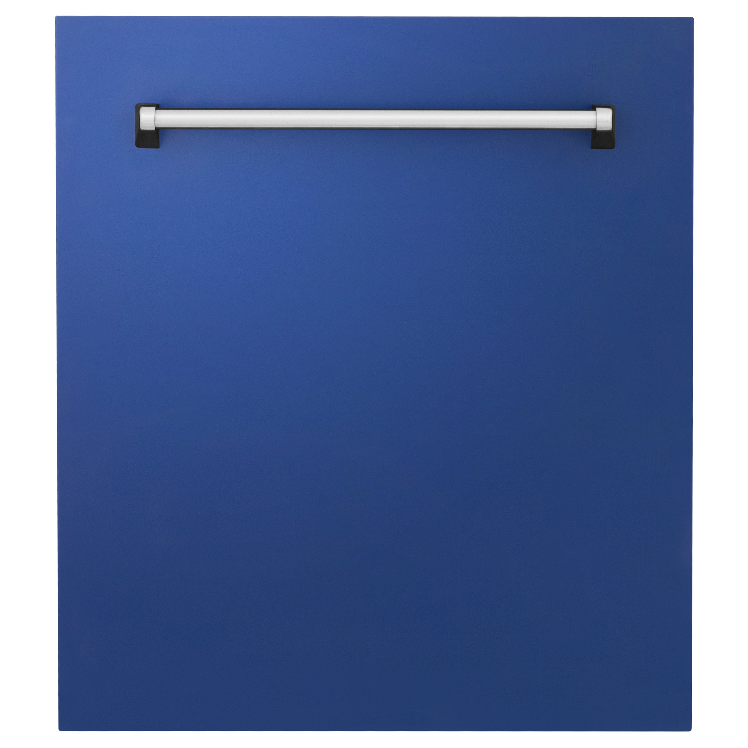ZLINE 24" Tallac Series 3rd Rack Tall Tub Dishwasher in Blue Matte with Stainless Steel Tub, 51dBa (DWV-BM-24)