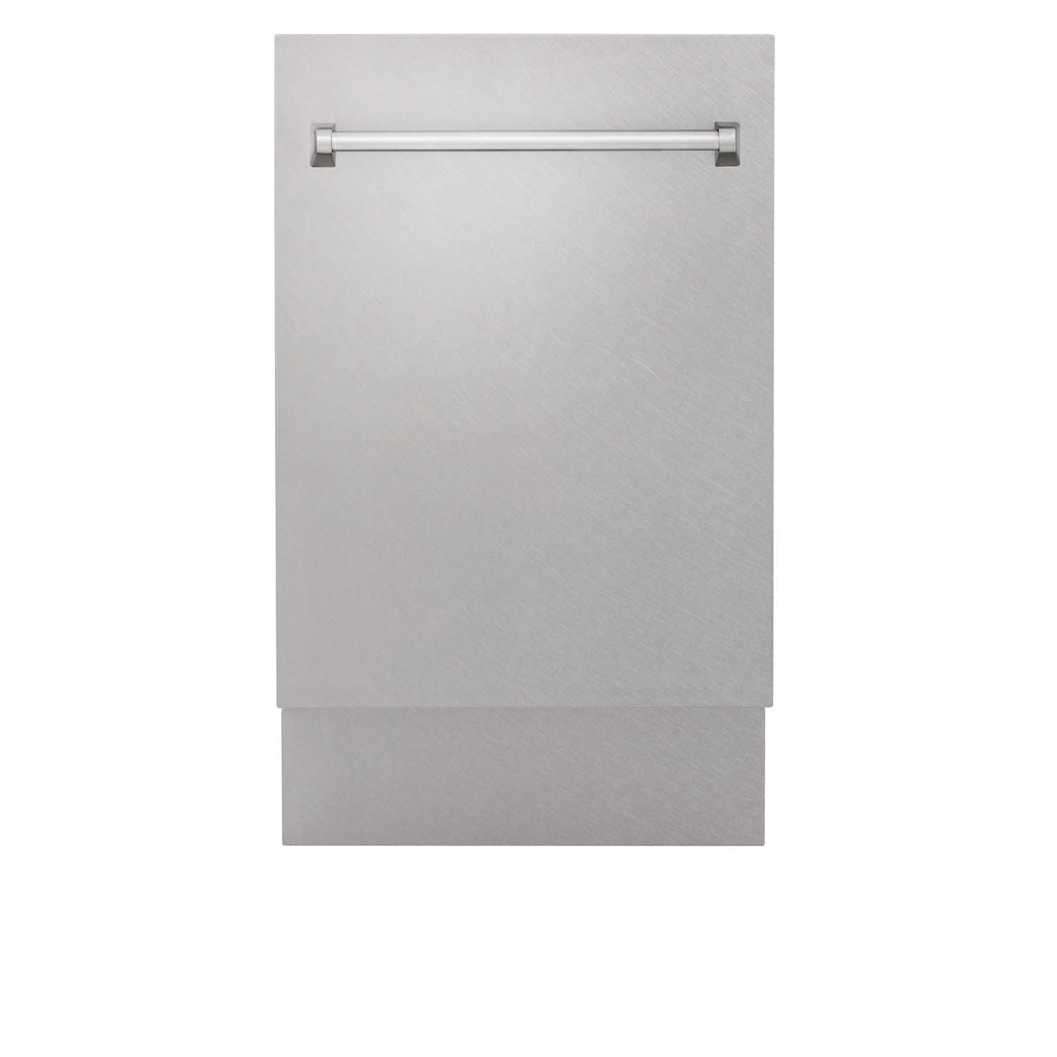 ZLINE 18" Tallac Series 3rd Rack Top Control Dishwasher in Fingerprint Resistant with Stainless Steel Tub, 51dBa (DWV-SN-18)