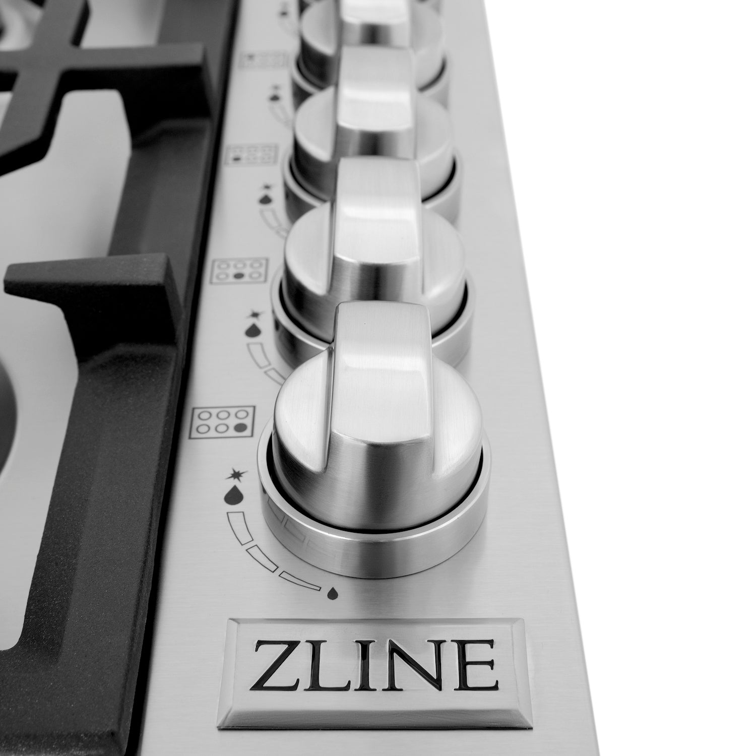 ZLINE 36" Gas Cooktop with 6 Gas Brass Burners (RC-BR-36)