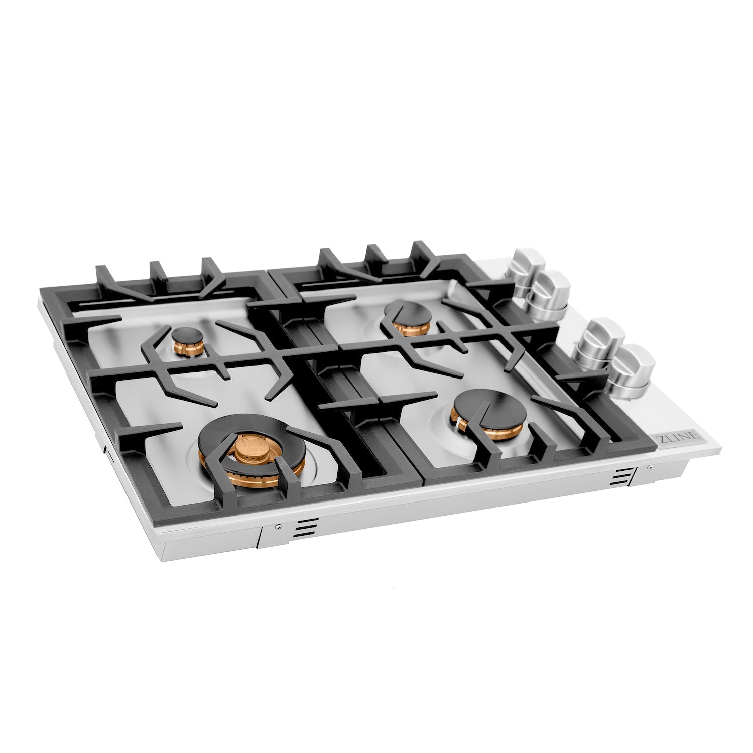 ZLINE 30" Gas Cooktop with 4 Gas Brass Burners (RC-BR-30)