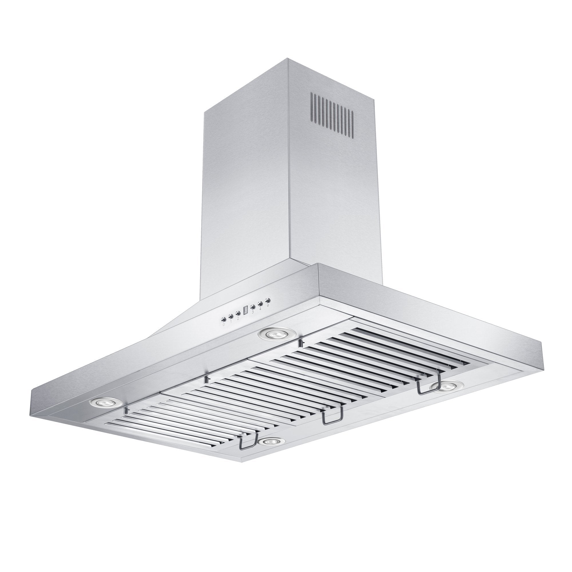 36" Convertible Vent Island Mount Range Hood in Stainless Steel (GL2i-36)