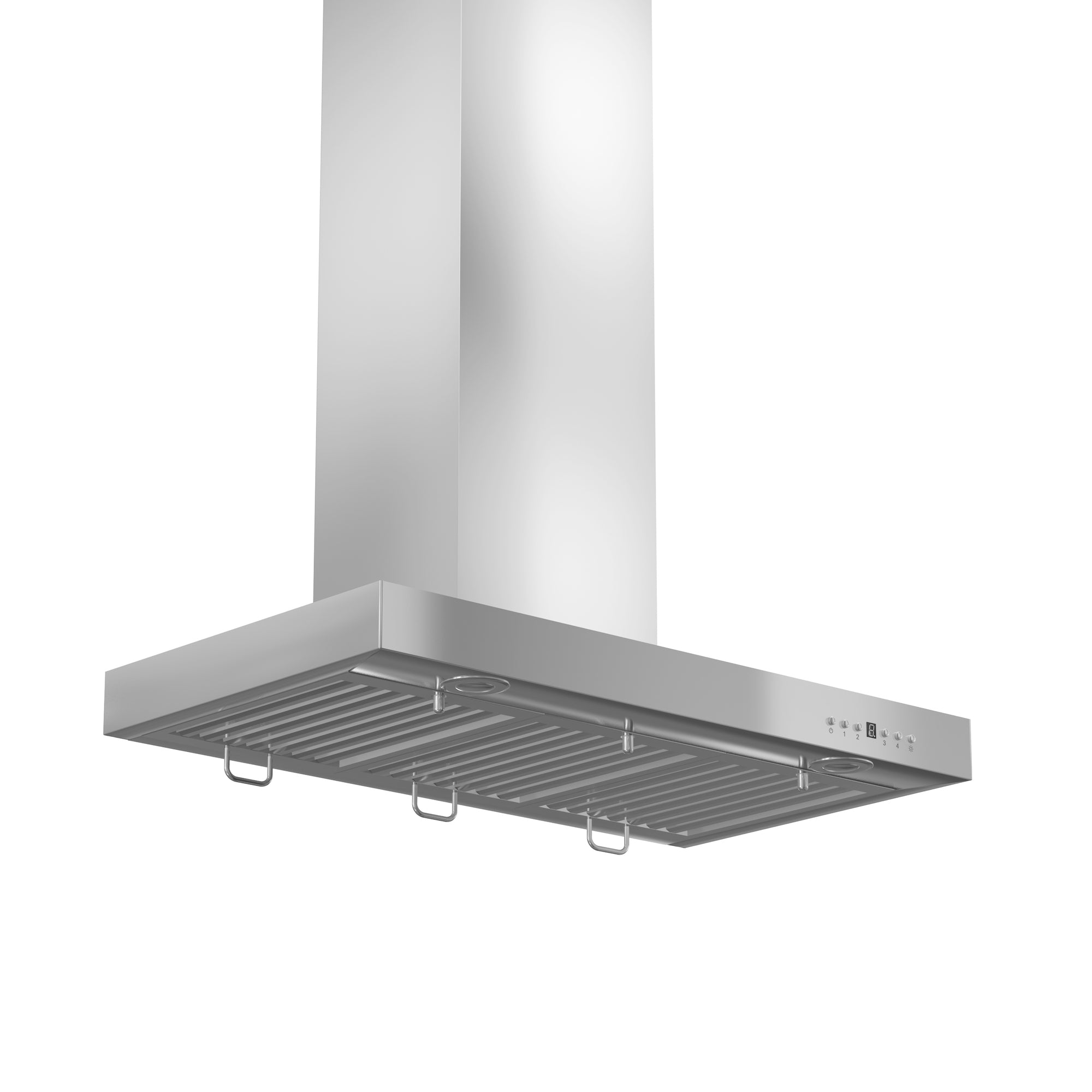 ZLINE 36" Convertible Vent Wall Mount Range Hood in Stainless Steel with Crown Molding (KECRN-36)