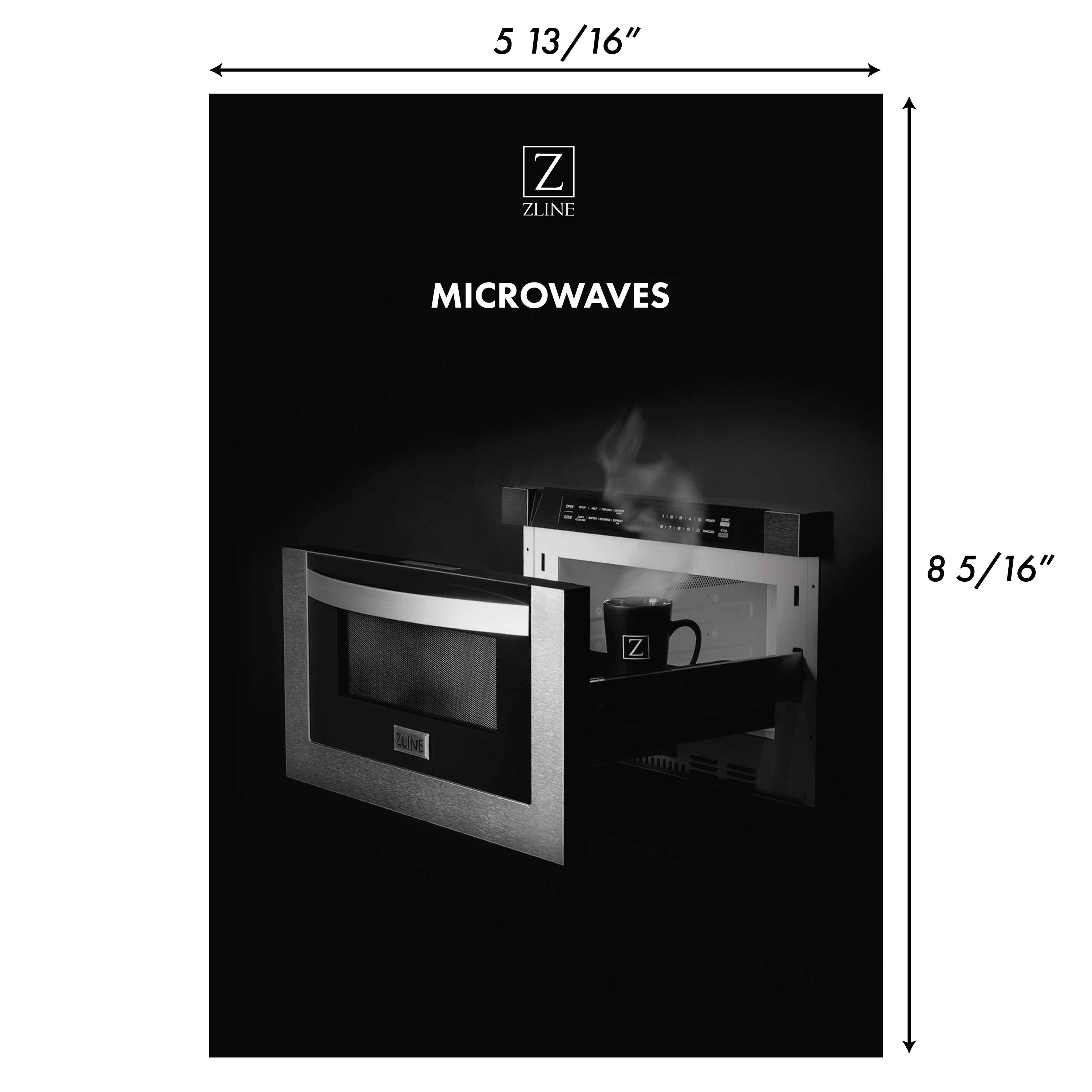 ZLINE Microwave Trifold (TRI-MW-V2)