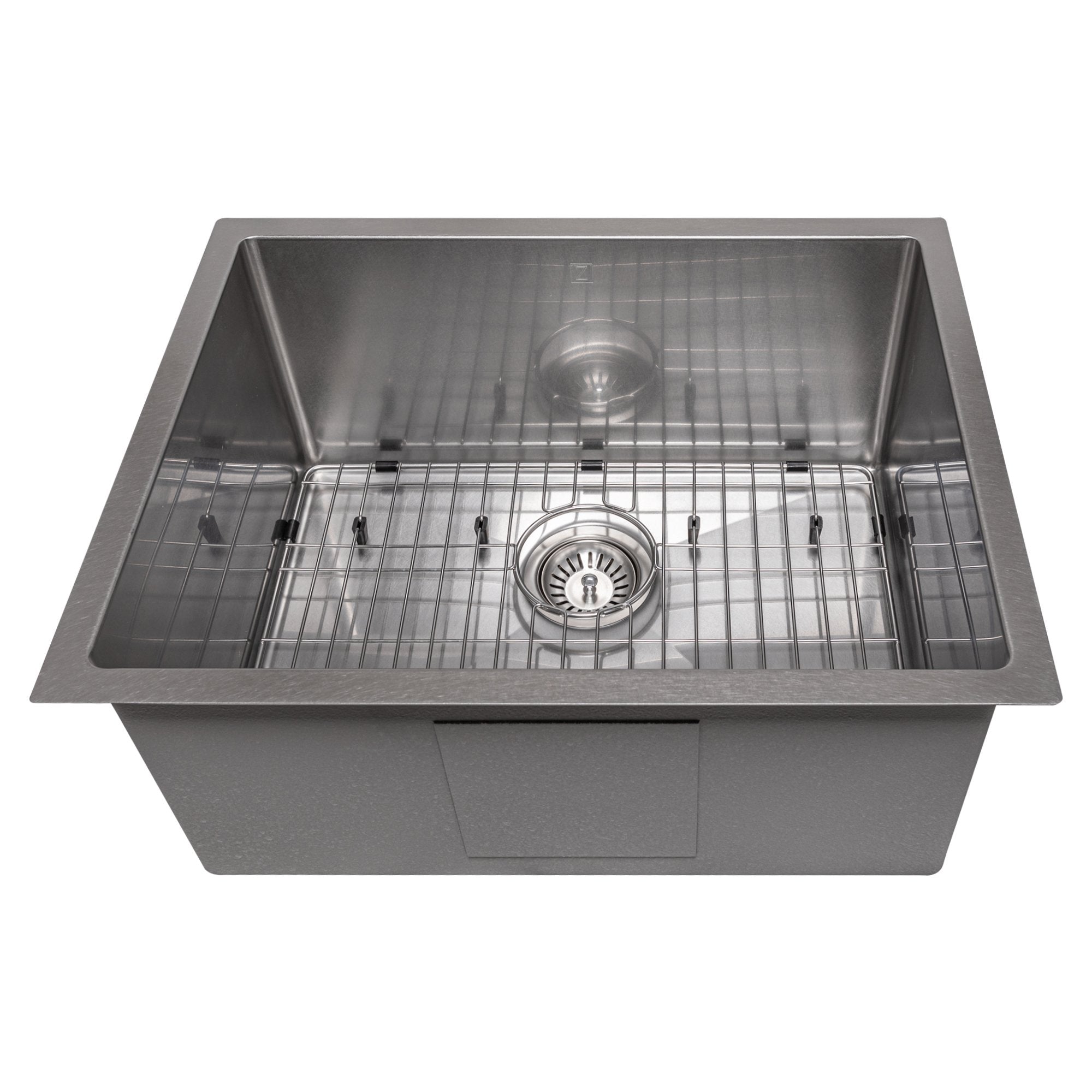ZLINE 23" Meribel Undermount Single Bowl Kitchen Sink with Bottom Grid (SRS-23S)
