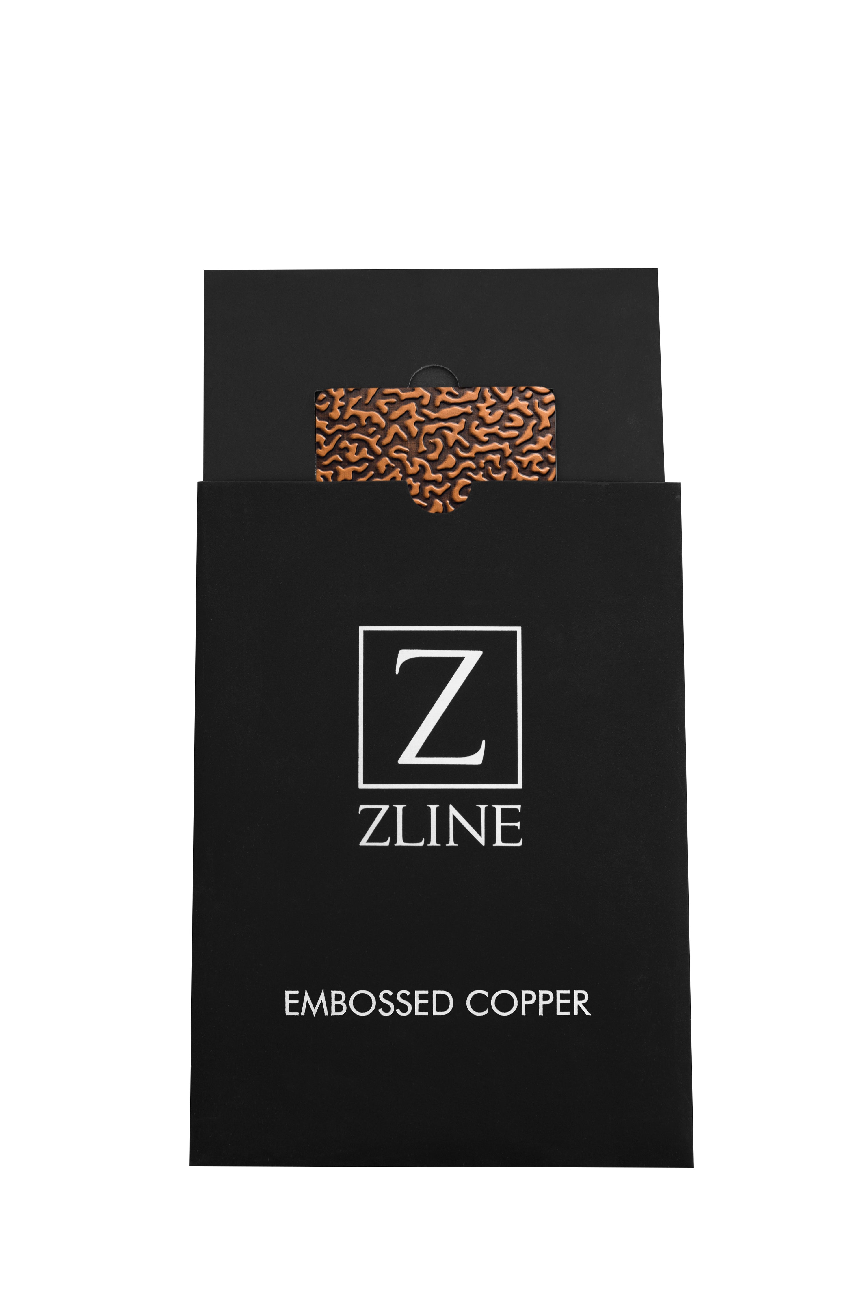 3 x 5 Embossed Copper Sample (CS-E)