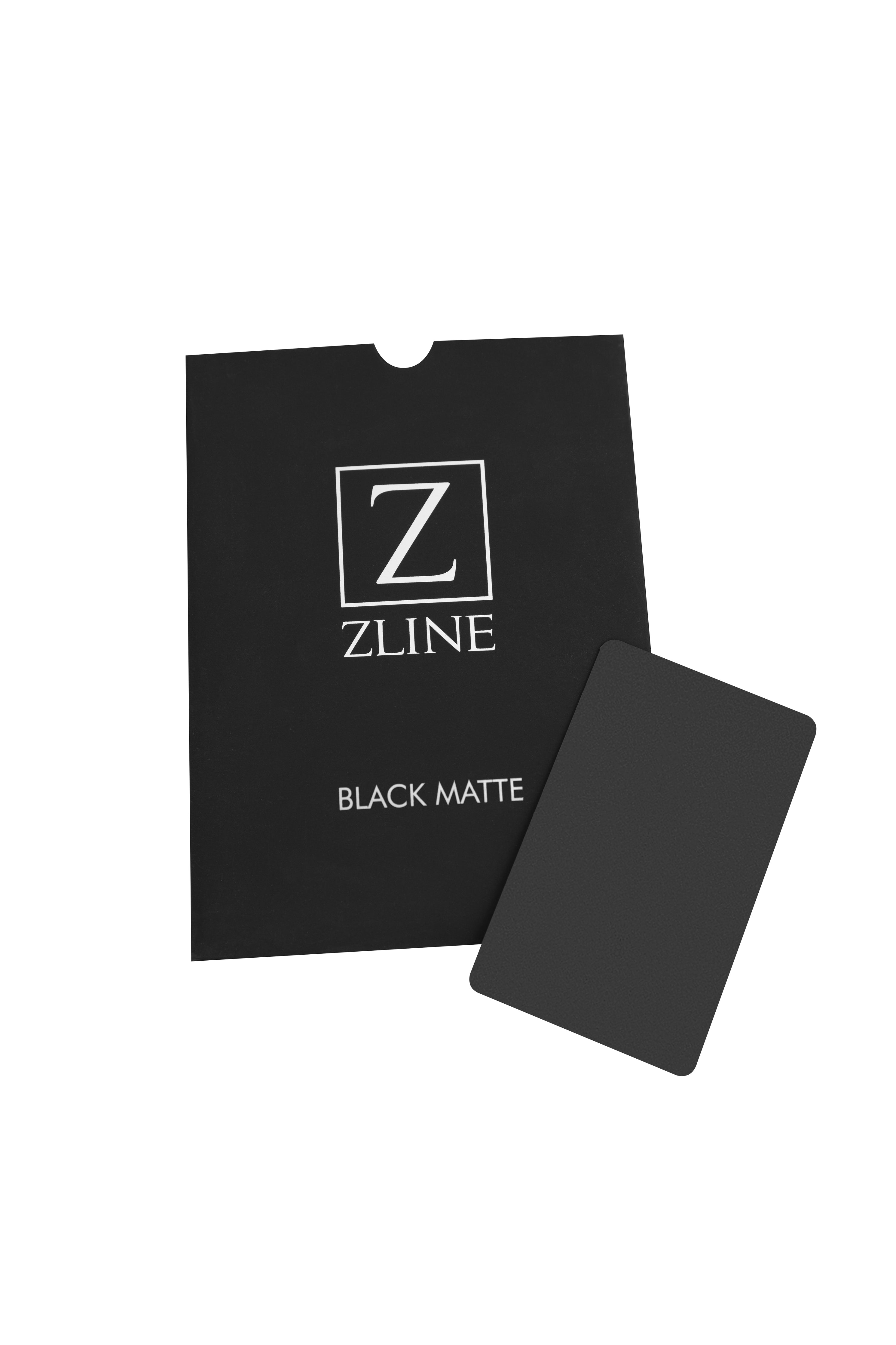 3 x 5 Black Matte Sample (CS-BLM)