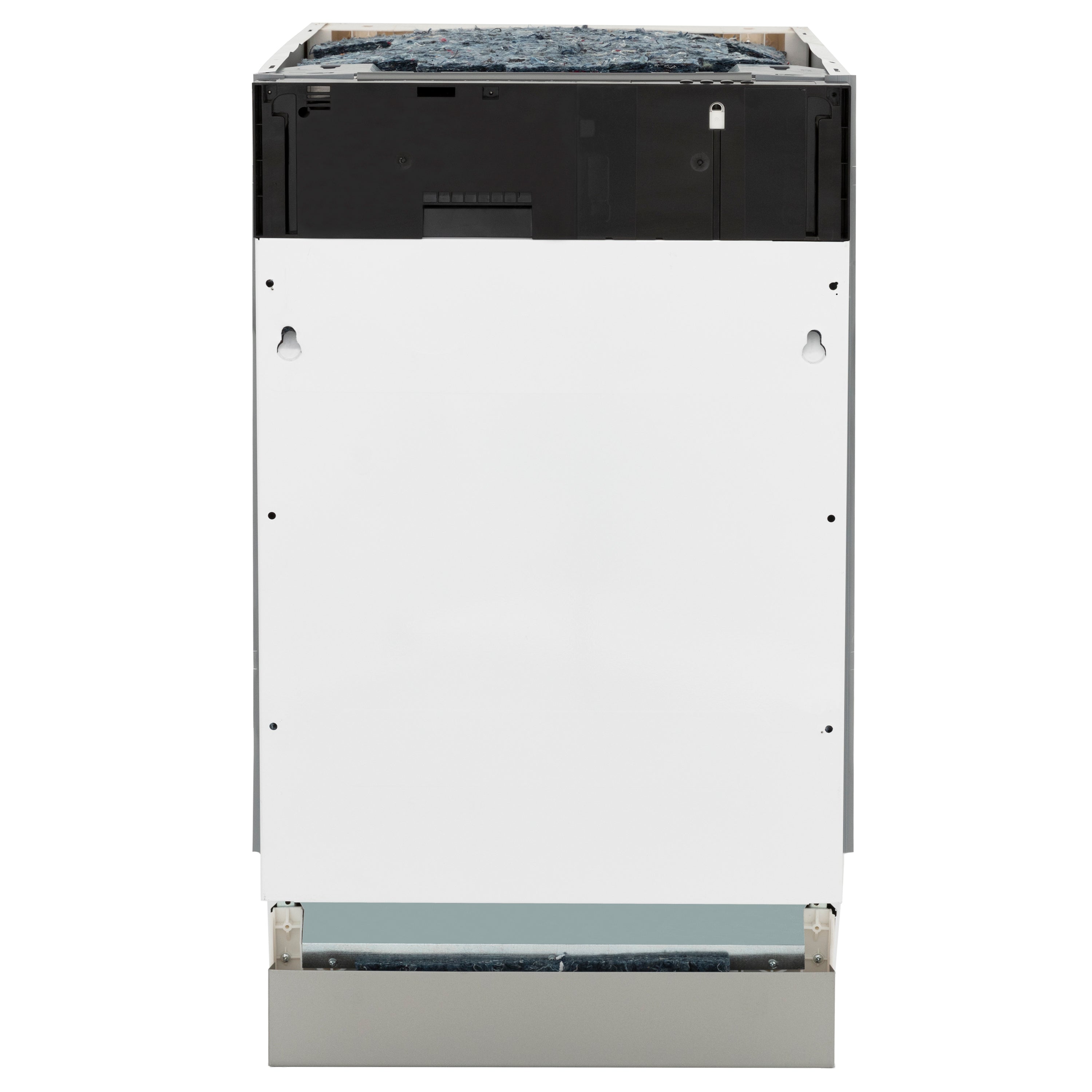 ZLINE 18" Tallac Series 3rd Rack Top Control Built-In Dishwasher in Custom Panel Ready with Stainless Steel Tub, 51dBa