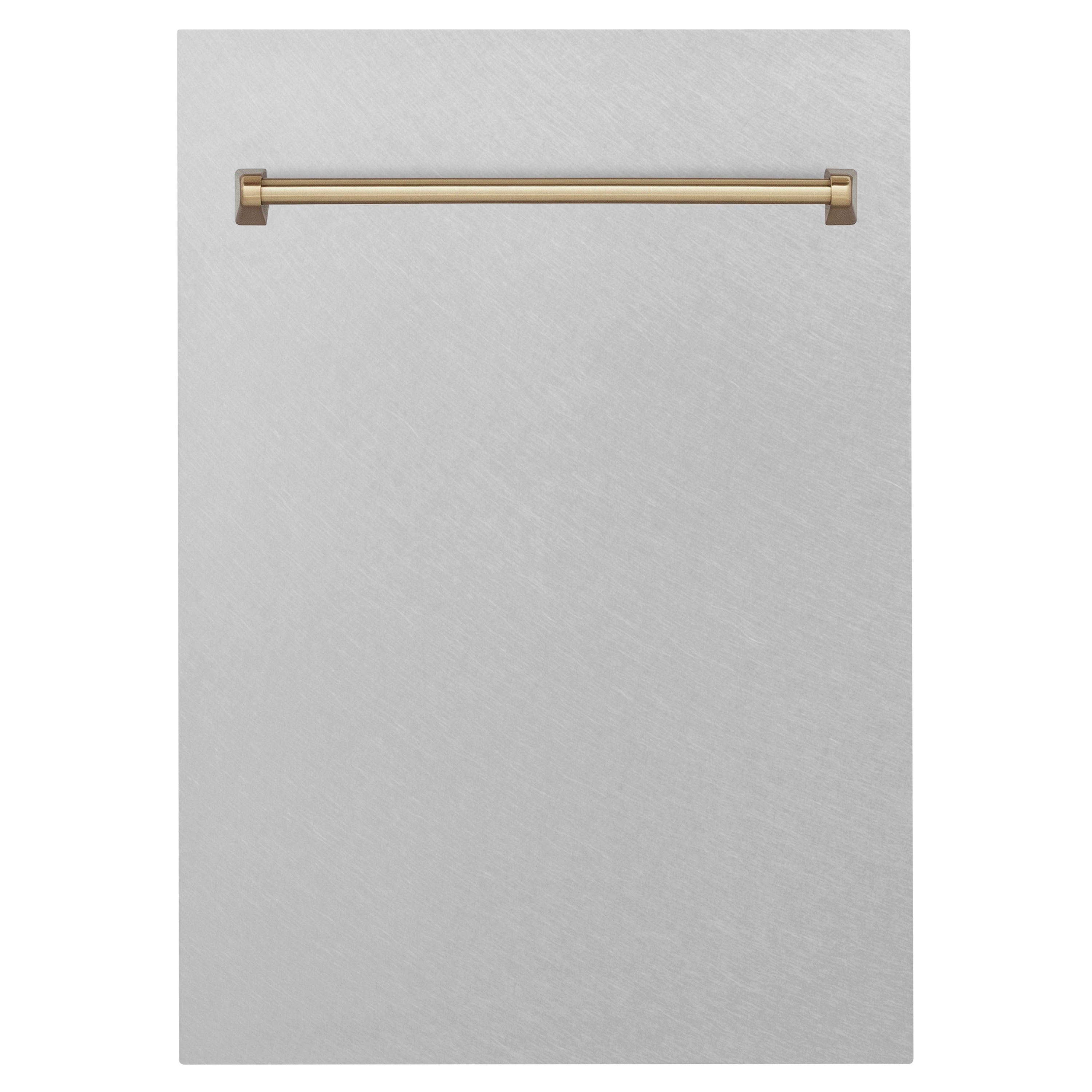ZLINE 18" Autograph Edition Tallac Dishwasher Panel in Fingerprint Resistant Stainless Steel with Autograph Handle (DPVZ-SN-18)