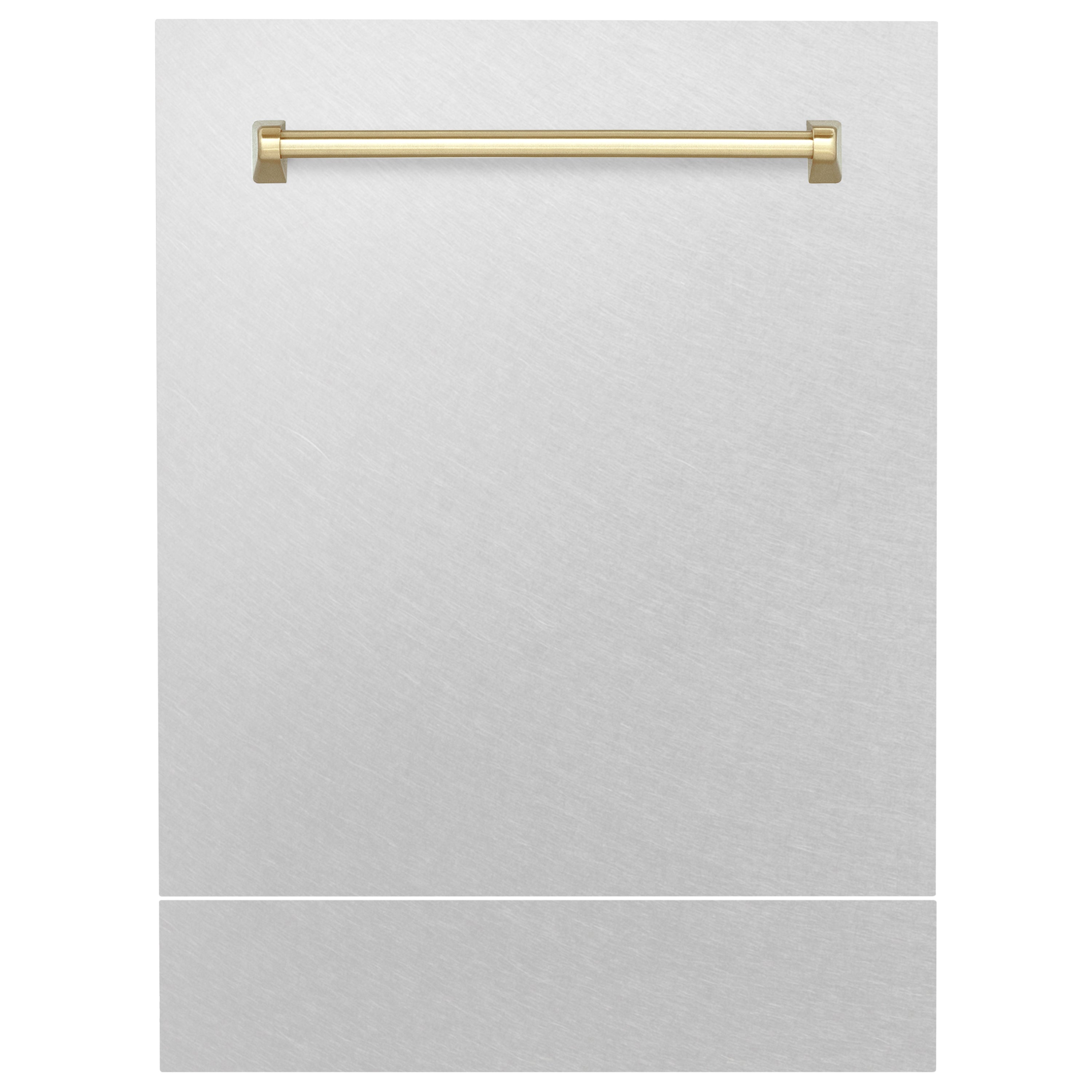 ZLINE 24" Autograph Edition Tallac Dishwasher Panel in Fingerprint Resistant Stainless Steel with Autograph Handle (DPVZ-SN-24)