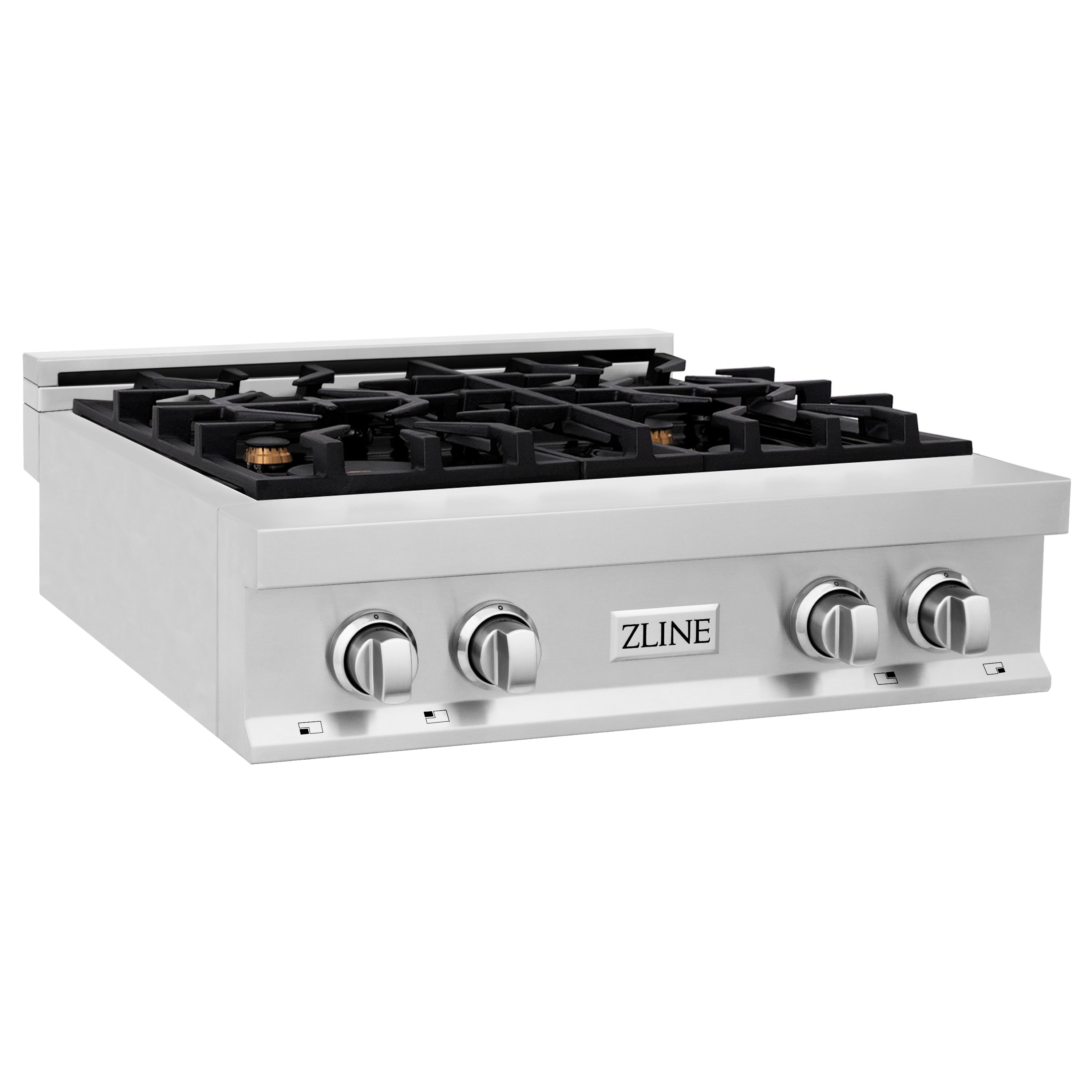 ZLINE 30" Porcelain Gas Stovetop with 4 Gas Brass Burners (RT-BR-30)