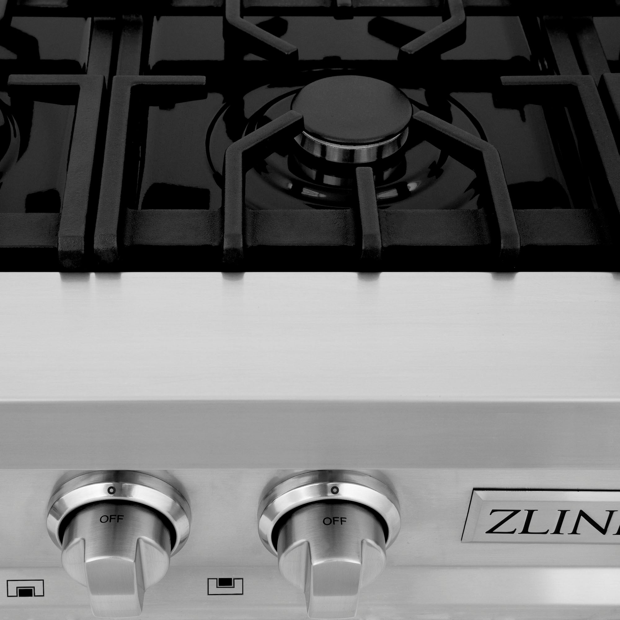 ZLINE Kitchen Package with 36" Stainless Steel Rangetop and 30" Single  Wall Oven (2KP-RTAWS36)