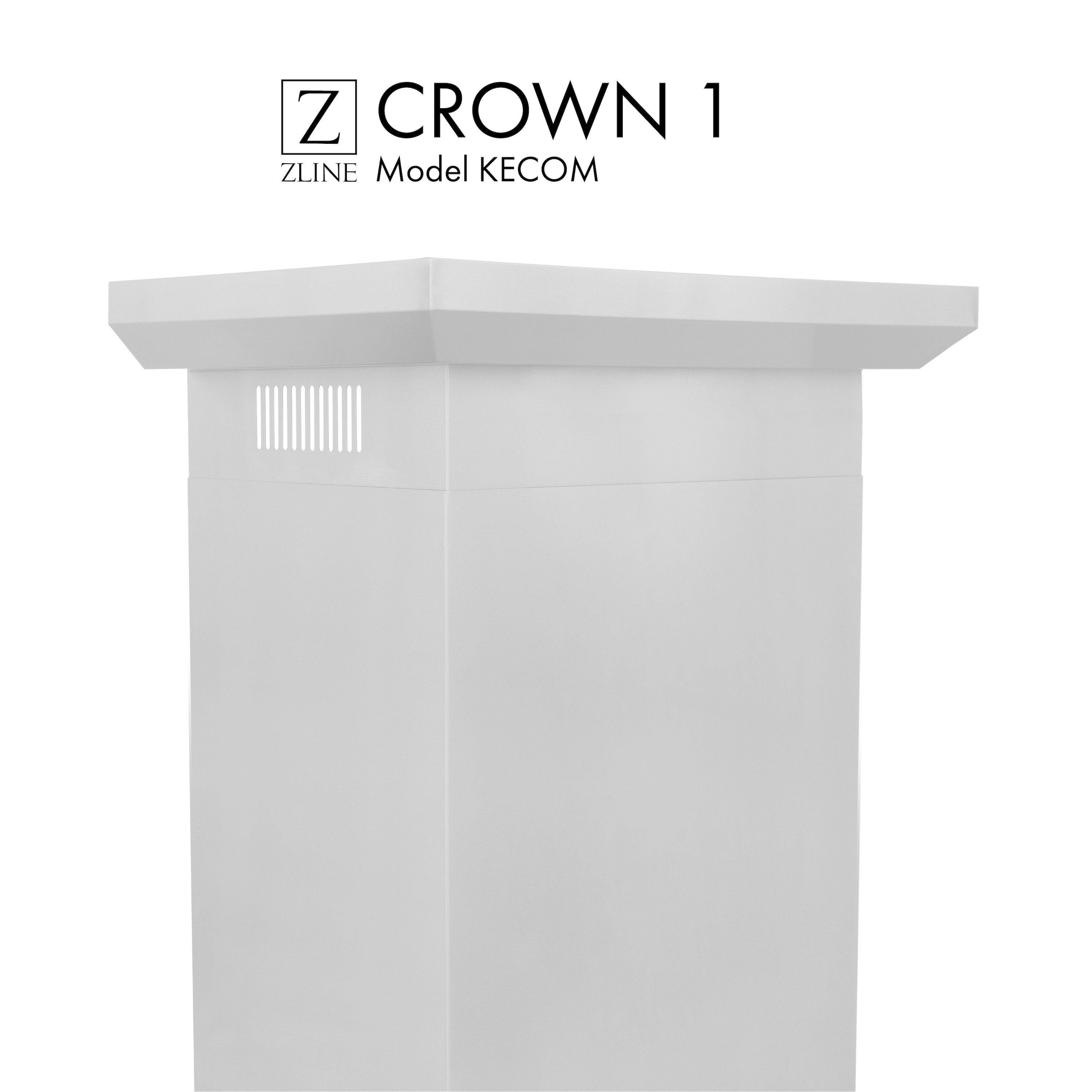 ZLINE Crown Molding #1 For Wall Range Hood (CM1-KECOM)