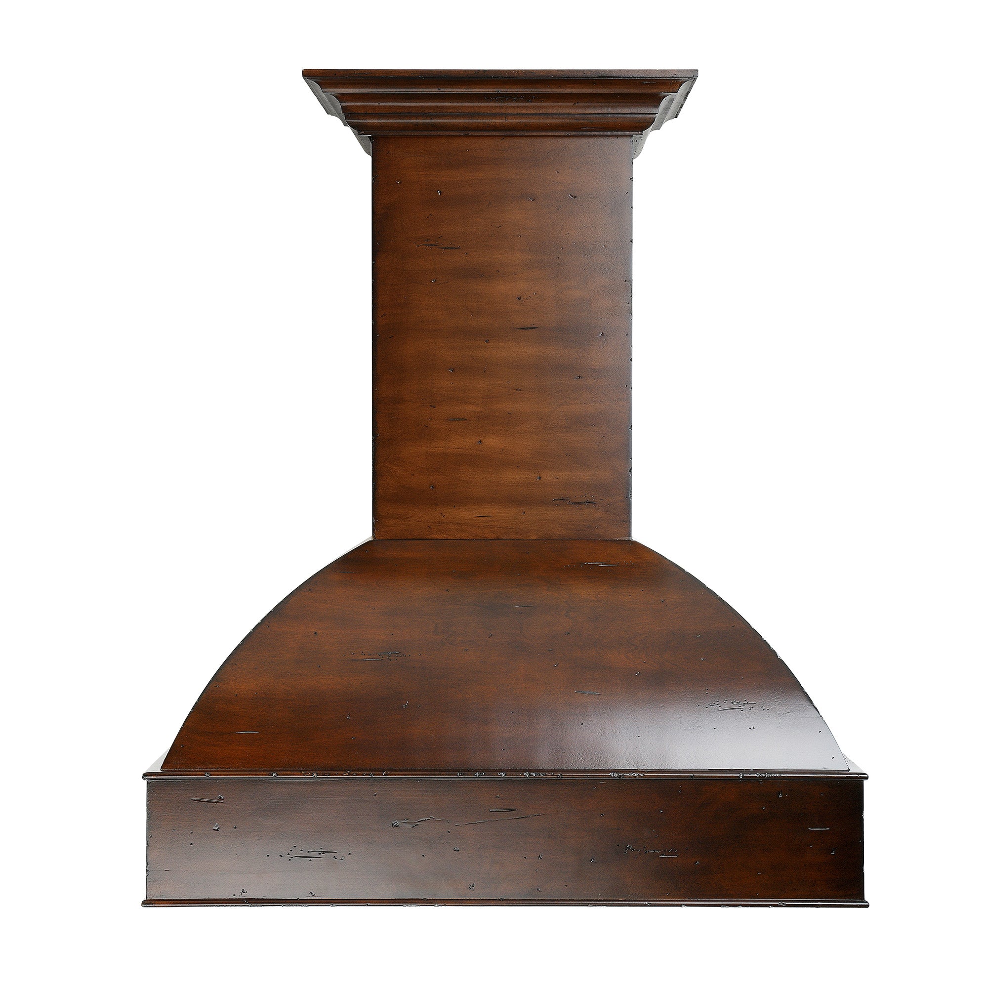 ZLINE 30" Wooden Wall Mount Range Hood in Walnut and Hamilton - Includes  Remote Motor (369WH-RS-30-400)