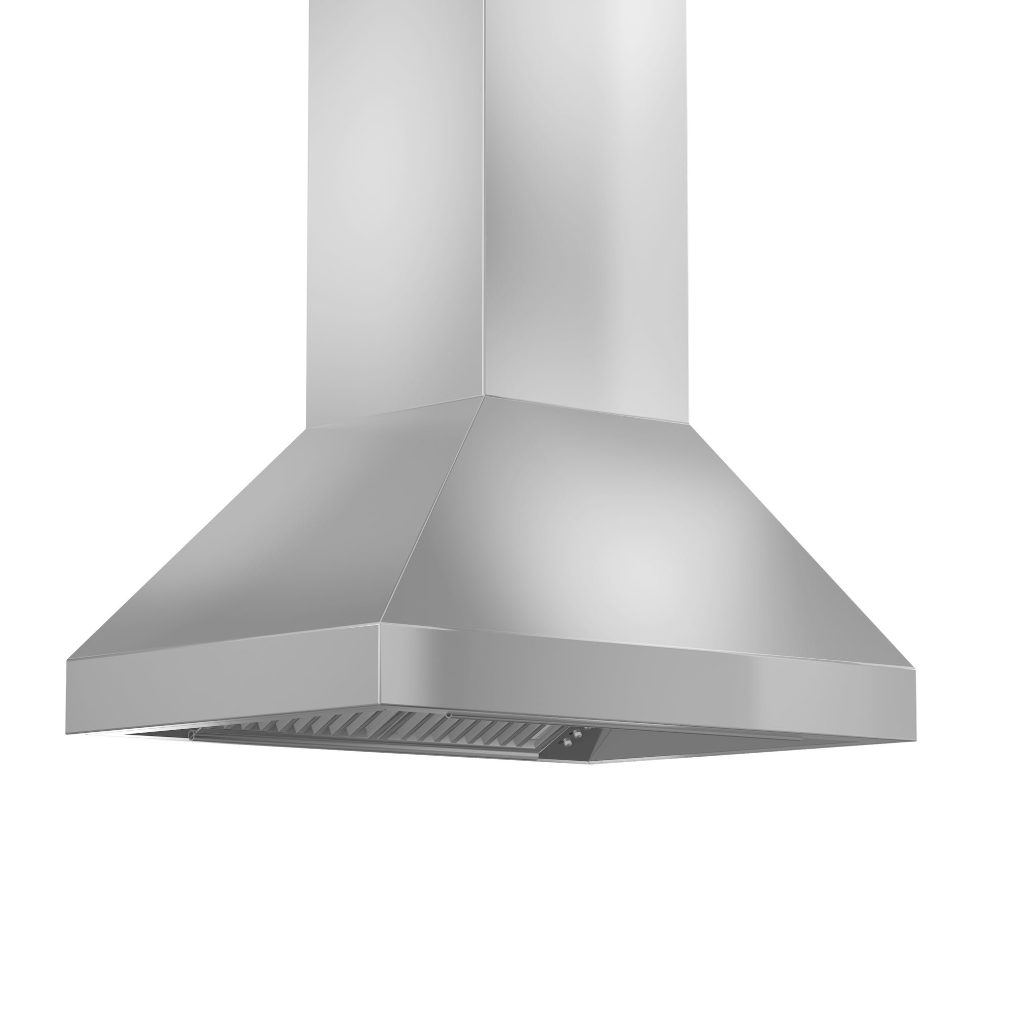 ZLINE 48" Ducted Island Mount Range Hood with Single Remote Blower in Stainless Steel (597i-RS-48-400)